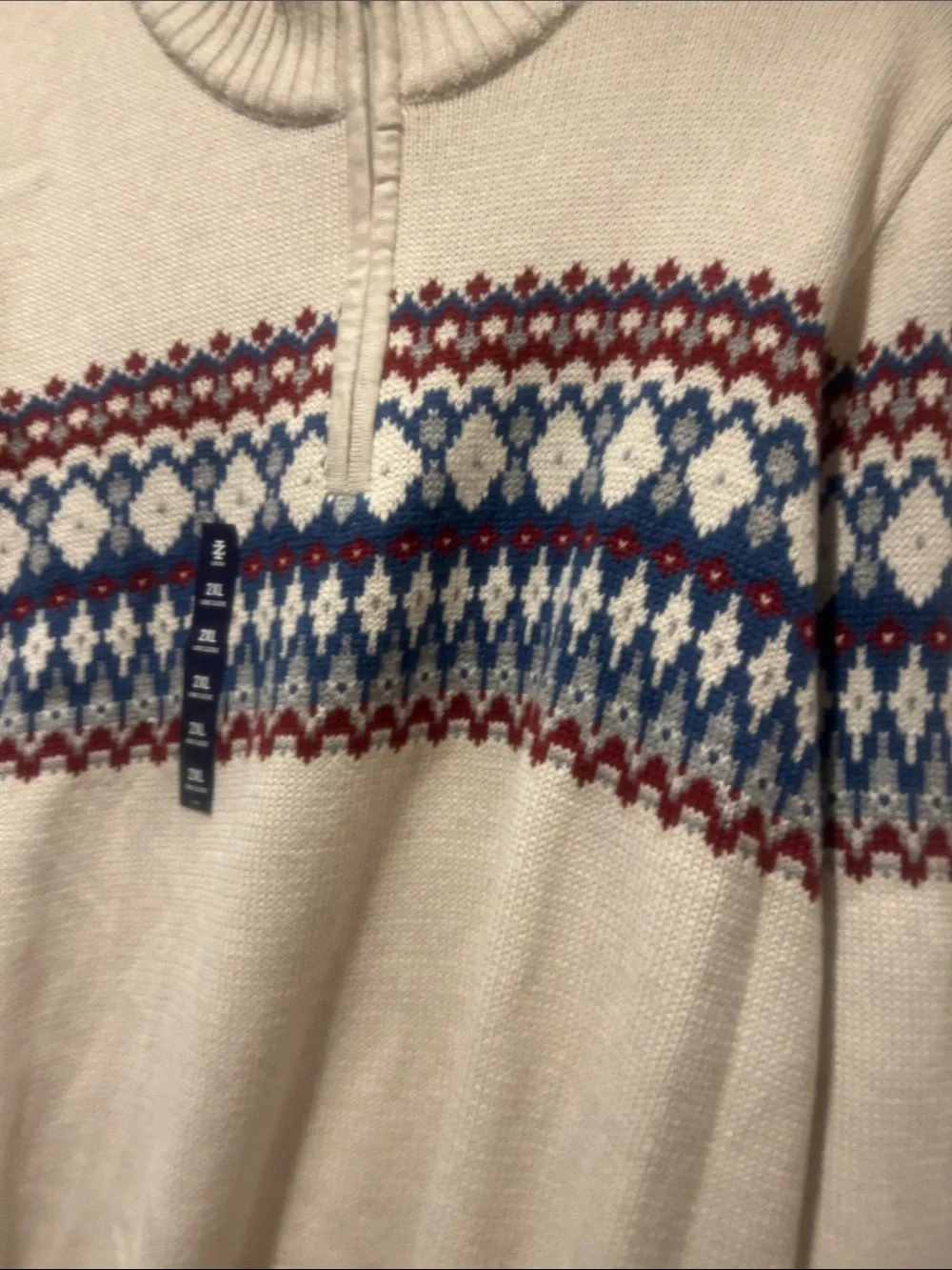 NWT Sz  2xb sweater by izod